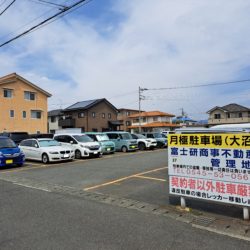 ＜管理番号３７＞　大沼月極駐車場・静岡県富士市瓜島町